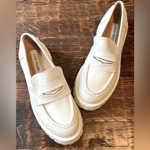 Steve Madden 
Lawrence Leather Lug Sole Platform Loafers